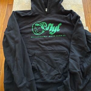 Billionaire Boys Club Black Hoodie with Green Graphic